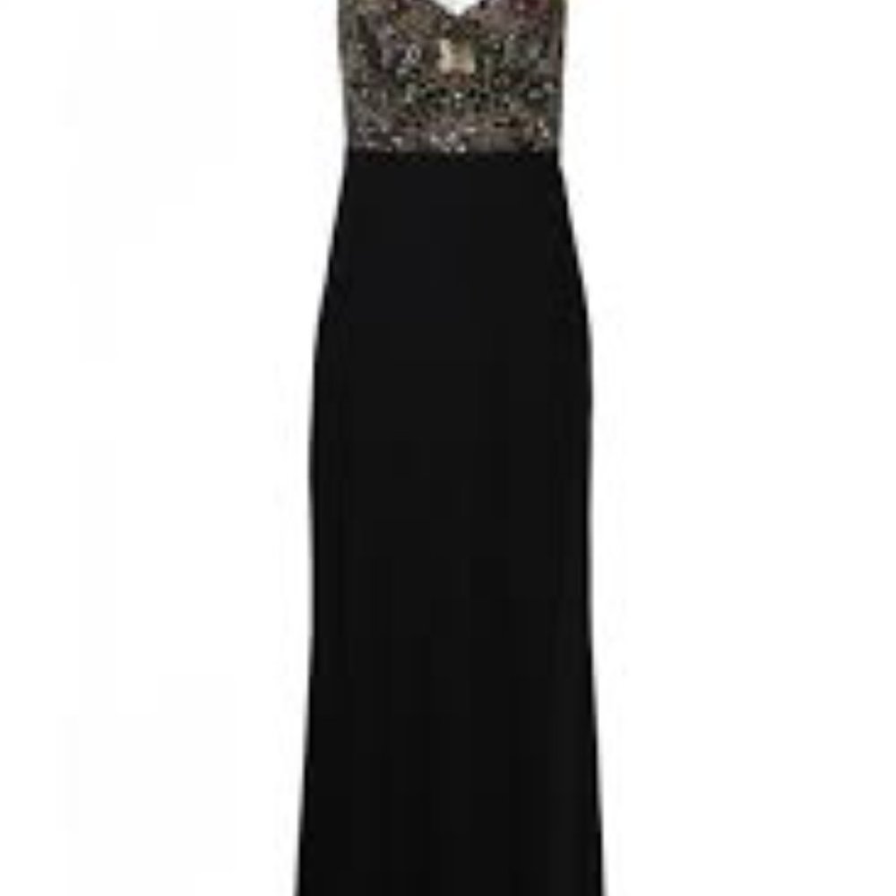 Adrianna Papell Beaded Gown
